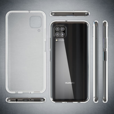 NALIA Transparente Silikonhülle für Huawei P40 Lite – Anti-Gelb & Rutschfest – GLAZE (Handyhülle Kristallklar, Schlank & Stoßfest) – Marke aus Berlin Default Title NALIA Protective Hülle