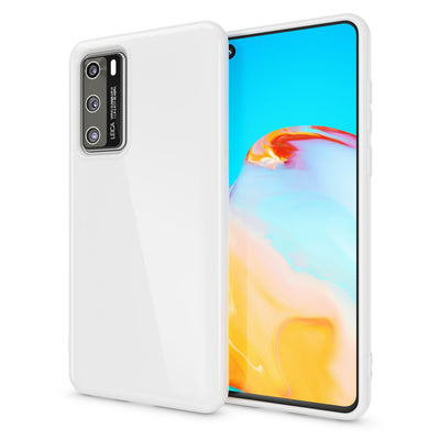 NALIA Silikon Handyhülle kompatibel mit Huawei P40 Hülle, Dünne TPU Schutzhülle Soft Phone Case Cover, Ultra-Slim Backcover Gummi Bumper Handy-Tasche Schale Backcase Etui Softcase Weich Schwarz NALIA SlimFit Hülle