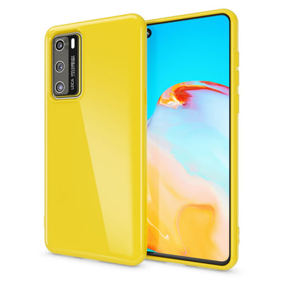 NALIA Silikon Handyhülle kompatibel mit Huawei P40 Hülle, Dünne TPU Schutzhülle Soft Phone Case Cover, Ultra-Slim Backcover Gummi Bumper Handy-Tasche Schale Backcase Etui Softcase Weich Schwarz NALIA SlimFit Hülle