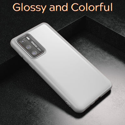 NALIA Silikon Handyhülle kompatibel mit Huawei P40 Hülle, Dünne TPU Schutzhülle Soft Phone Case Cover, Ultra-Slim Backcover Gummi Bumper Handy-Tasche Schale Backcase Etui Softcase Weich Schwarz NALIA SlimFit Hülle