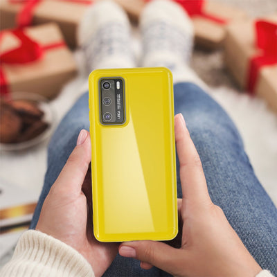 NALIA Silikon Handyhülle kompatibel mit Huawei P40 Hülle, Dünne TPU Schutzhülle Soft Phone Case Cover, Ultra-Slim Backcover Gummi Bumper Handy-Tasche Schale Backcase Etui Softcase Weich Schwarz NALIA SlimFit Hülle