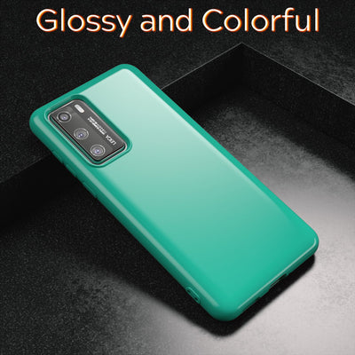 NALIA Silikon Handyhülle kompatibel mit Huawei P40 Hülle, Dünne TPU Schutzhülle Soft Phone Case Cover, Ultra-Slim Backcover Gummi Bumper Handy-Tasche Schale Backcase Etui Softcase Weich Türkis NALIA SlimFit Hülle