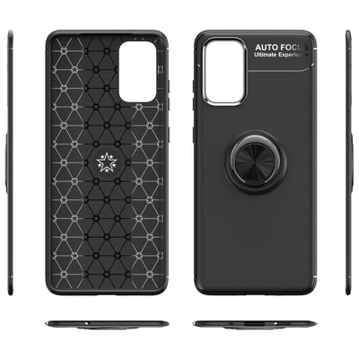 NALIA Ring Handyhülle kompatibel mit Samsung Galaxy S20 Hülle, Silikon Cover mit 360-Grad Finger-Halter für magnetische KFZ-Halterung, Schutzhülle Phone Case Handy-Tasche Etui Bumper Rose Gold NALIA Protective Hülle