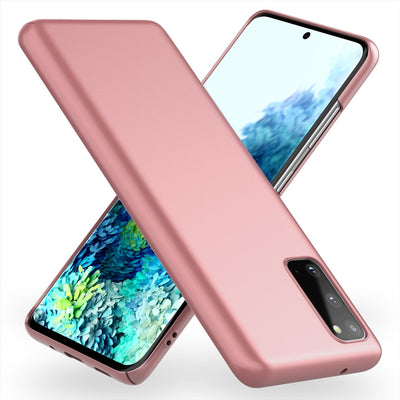 NALIA Ultra Slim Hardcase für Samsung Galaxy S20 – Anti-Fingerabdruck & 0.5mm Dünn – PUREFIT (Matt & Leicht) – Marke aus Berlin Rose Gold NALIA SlimFit Hülle