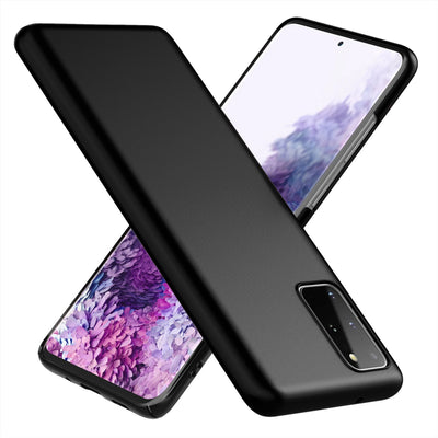 NALIA Ultra Slim Hardcase für Samsung Galaxy S20 Plus – Anti-Fingerabdruck & 0.5mm Dünn – PUREFIT (Matt & Leicht) – Marke aus Berlin Schwarz NALIA SlimFit Hülle