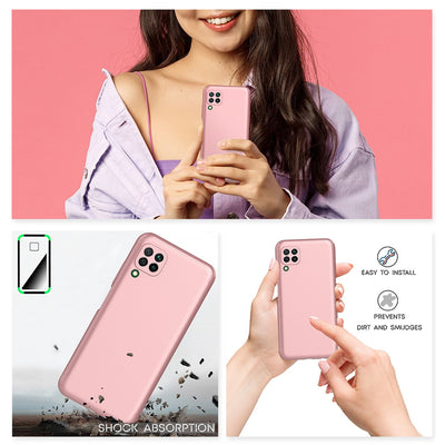 NALIA 360 Grad Handyhülle kompatibel mit Huawei P40 lite Hülle, Full-Cover & Glas vorne hinten Rundum Doppel-Schutz, Dünn Ganzkörper Phone Case Handy-Tasche, Bumper & Displayschutz Schwarz NALIA Protective Hülle