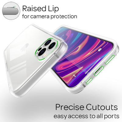 NALIA 360° Hülle für iPhone 12 Pro Max – Vorne & Hinten Schutz – 360GUARD (Full-Body Case) – Marke aus Berlin Default Title NALIA Transparente Hülle