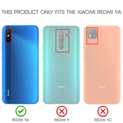 NALIA Silikonhülle für Xiaomi Redmi 9A – Rutschfest & Matt – VORTEX (Gebürstete Optik & Carbon Design) – Marke aus Berlin Default Title NALIA Protective Hülle