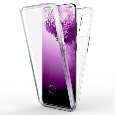 NALIA 360° Hülle für Samsung Galaxy S20 – Vorne & Hinten Schutz – 360GUARD (Full-Body Case) – Marke aus Berlin Default Title NALIA Transparente Hülle