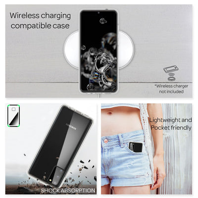 NALIA 360° Hülle für Samsung Galaxy S20 – Vorne & Hinten Schutz – 360GUARD (Full-Body Case) – Marke aus Berlin Default Title NALIA Transparente Hülle