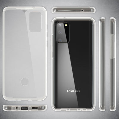 NALIA 360° Hülle für Samsung Galaxy S20 – Vorne & Hinten Schutz – 360GUARD (Full-Body Case) – Marke aus Berlin Default Title NALIA Transparente Hülle