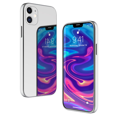 NALIA Spiegelhülle für iPhone 12 Mini – Echtes Glas (9H Spiegel & Robust) – RAYN (Premium Hardcase & Silikon Bumper) – Marke aus Berlin Default Title NALIA Protective Hülle