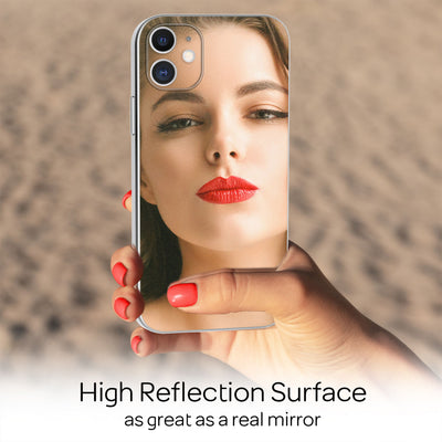 NALIA Spiegelhülle für iPhone 12 Mini – Echtes Glas (9H Spiegel & Robust) – RAYN (Premium Hardcase & Silikon Bumper) – Marke aus Berlin Default Title NALIA Protective Hülle