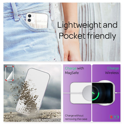 NALIA Spiegelhülle für iPhone 12 Mini – Echtes Glas (9H Spiegel & Robust) – RAYN (Premium Hardcase & Silikon Bumper) – Marke aus Berlin Default Title NALIA Protective Hülle