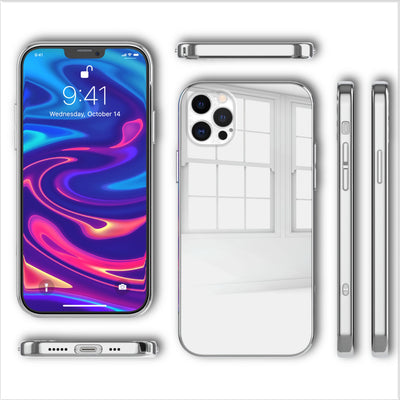 NALIA Spiegelhülle für iPhone 12 Pro Max – Echtes Glas (9H Spiegel & Robust) – RAYN (Premium Hardcase & Silikon Bumper) – Marke aus Berlin Default Title NALIA Protective Hülle
