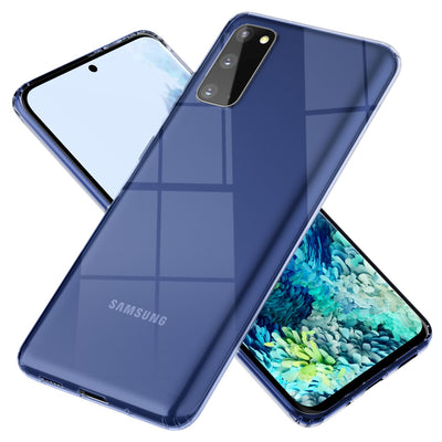 NALIA Transparente Hülle für Samsung Galaxy S20 FE – Harte Rückseite & Silikon Rand – IGNITE (Stoßfeste Handyhülle & Verstärkte Ecken) – Marke aus Berlin Default Title NALIA Transparente Hülle