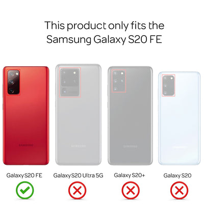 NALIA Transparente Hülle für Samsung Galaxy S20 FE – Harte Rückseite & Silikon Rand – IGNITE (Stoßfeste Handyhülle & Verstärkte Ecken) – Marke aus Berlin Default Title NALIA Transparente Hülle