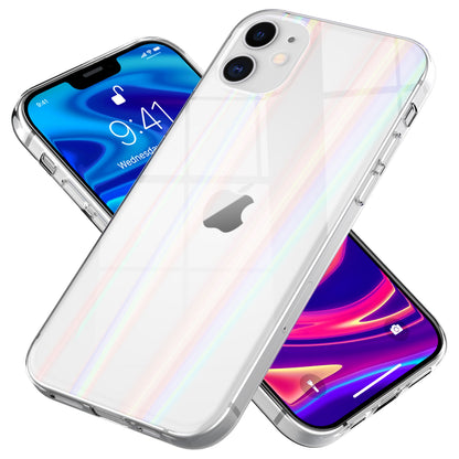 NALIA Klare Regenbogen Hülle für iPhone 12 / iPhone 12 Pro, Rainbow Case Cover Default Title NALIA