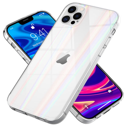 NALIA Klare Regenbogen Hülle für iPhone 12 Pro Max, Rainbow Case Schutz Cover Default Title NALIA