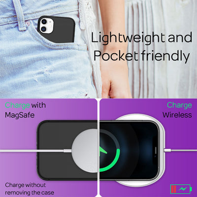 iPhone 12 Pro Handyhülle Hardcase NALIA Case Cover klar transparent dünn Weiß NALIA SlimFit Hülle