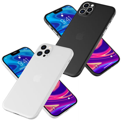 NALIA Extra Dünn Hard Case für iPhone 12 Pro, Ultra Slim Handy Hülle NALIA SlimFit Hülle