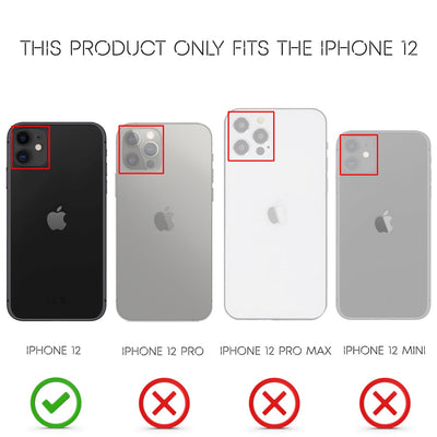 NALIA Neon Silikonhülle für iPhone 12 – Knallige Signal-Farbe & Linsenschutz – VIBE (Transparentes Case) – Marke aus Berlin Pink NALIA Neon Hülle