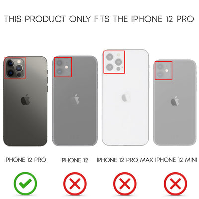 NALIA Neon Silikonhülle für iPhone 12 Pro – Knallige Signal-Farbe & Linsenschutz – VIBE (Transparentes Case) – Marke aus Berlin Orange NALIA Transparente Hülle