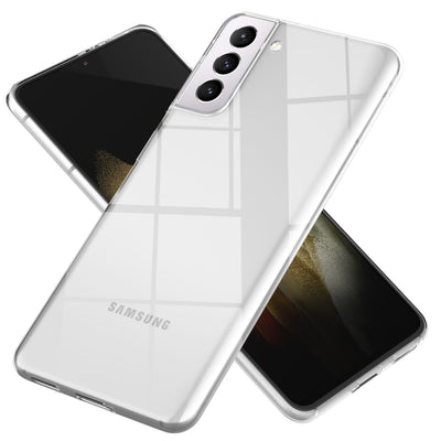 NALIA Transparente Silikonhülle für Samsung Galaxy S21 Plus – Anti-Gelb & Rutschfest – GLAZE (Handyhülle Kristallklar, Schlank & Stoßfest) – Marke aus Berlin Default Title NALIA Transparente Hülle