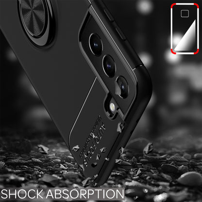 NALIA Ring Hülle Samsung Galaxy S21 Plus Case 360° KFZ-Halter stoßfest NALIA Protective Hülle