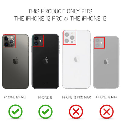 NALIA Handykette mit Neon Glitzerhülle für iPhone 12 / 12 Pro – Durchsichtig & Funkelnd – HANGIT SPARK (Transparentes Silikon Case zum Umhängen) – Marke aus Berlin Orange Glitzer NALIA Transparente Hülle