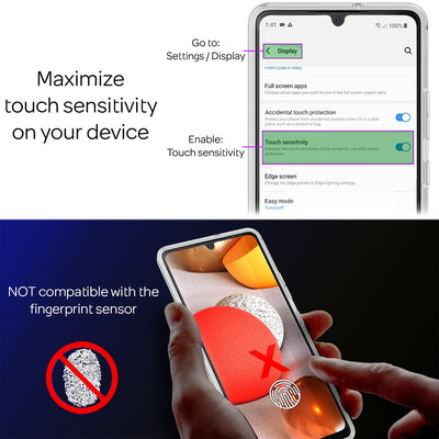NALIA 360° Hülle für Samsung Galaxy A42 5G – Vorne & Hinten Schutz – 360GUARD (Full-Body Case) – Marke aus Berlin Default Title NALIA Transparente Hülle