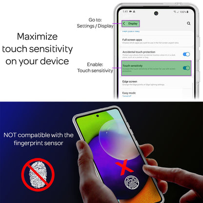 NALIA 360 Grad Handy Hülle für Galaxy A52 5G / A52 / A52s 5G, Full Cover Case Default Title NALIA Transparente Hülle