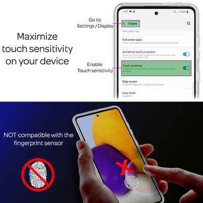 NALIA 360° Hülle für Samsung Galaxy A72 – Vorne & Hinten Schutz – 360GUARD (Full-Body Case) – Marke aus Berlin Default Title NALIA Transparente Hülle