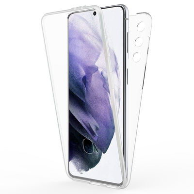 NALIA 360° Hülle für Samsung Galaxy S21 Plus – Vorne & Hinten Schutz – 360GUARD (Full-Body Case) – Marke aus Berlin Default Title NALIA Transparente Hülle