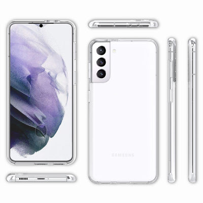 NALIA 360° Hülle für Samsung Galaxy S21 Plus – Vorne & Hinten Schutz – 360GUARD (Full-Body Case) – Marke aus Berlin Default Title NALIA Transparente Hülle
