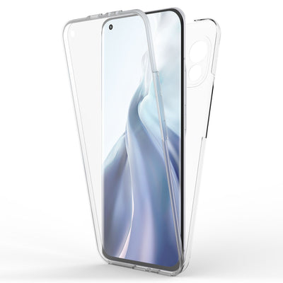 NALIA 360° Hülle für Xiaomi Mi 11 – Vorne & Hinten Schutz – 360GUARD (Full-Body Case) – Marke aus Berlin Default Title NALIA Transparente Hülle