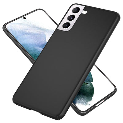 NALIA Ultra Slim Hardcase für Samsung Galaxy S21 – Anti-Fingerabdruck & 0.5mm Dünn – PUREFIT (Matt & Leicht) – Marke aus Berlin Schwarz NALIA SlimFit Hülle