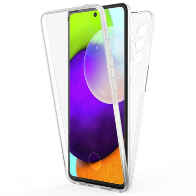 NALIA 360° Hülle für Samsung Galaxy A52 / A52 5G / A52s 5G – Vorne & Hinten Schutz – 360GUARD (Full-Body Case) – Marke aus Berlin Default Title NALIA Transparente Hülle
