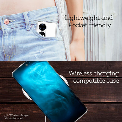NALIA Transparente Silikonhülle für Huawei P50 Pro – Anti-Gelb & Rutschfest – GLAZE (Handyhülle Kristallklar, Schlank & Stoßfest) – Marke aus Berlin Default Title NALIA Transparente Hülle