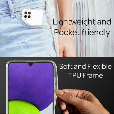 NALIA Handykette für Samsung Galaxy A22 4G – Transparentes Hybrid-Case & Band – HANGIT (Anti-Gelb Rückseite & Verstellbar) – Marke aus Berlin Pink NALIA Transparente Hülle