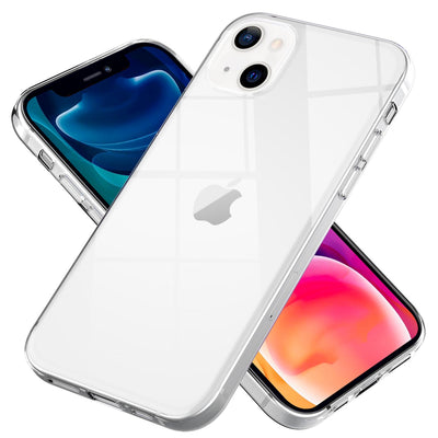 NALIA Transparente Silikonhülle für iPhone 13 – Anti-Gelb & Rutschfest – GLAZE (Handyhülle Kristallklar, Schlank & Stoßfest) – Marke aus Berlin Default Title NALIA Transparente Hülle
