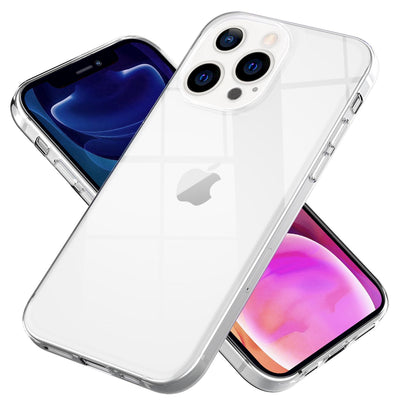 NALIA Transparente Silikonhülle für iPhone 13 Pro Max – Anti-Gelb & Rutschfest – GLAZE (Handyhülle Kristallklar, Schlank & Stoßfest) – Marke aus Berlin Default Title NALIA Transparente Hülle