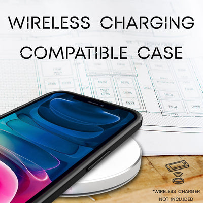 NALIA Leder-Optik Silikon Case für iPhone 13 Mini – Griffig & Matt – BARRON Handyhülle (Anti-Fingerprint, Stoßfest & Robust) – Marke aus Berlin Default Title NALIA Protective Hülle