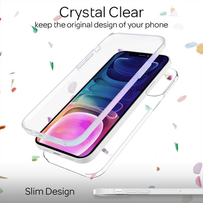NALIA 360° Hülle für iPhone 13 Pro Max – Vorne & Hinten Schutz – 360GUARD (Full-Body Case) – Marke aus Berlin Default Title NALIA Transparente Hülle