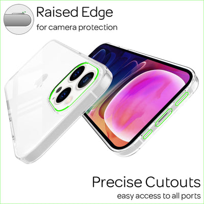 NALIA 360° Hülle für iPhone 13 Pro Max – Vorne & Hinten Schutz – 360GUARD (Full-Body Case) – Marke aus Berlin Default Title NALIA Transparente Hülle