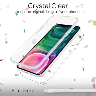 NALIA 360° Hülle für iPhone 13 Pro – Vorne & Hinten Schutz – 360GUARD (Full-Body Case) – Marke aus Berlin Default Title NALIA Transparente Hülle
