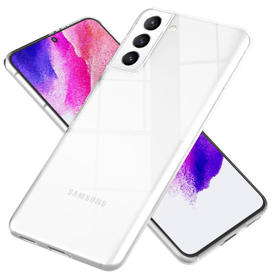 NALIA Transparente Silikonhülle für Samsung Galaxy S21 FE – Anti-Gelb & Rutschfest – GLAZE (Handyhülle Kristallklar, Schlank & Stoßfest) – Marke aus Berlin Default Title NALIA Transparente Hülle