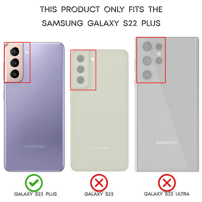 NALIA Leder-Optik Silikon Case für Samsung Galaxy S22 Plus – Griffig & Matt – BARRON Handyhülle (Anti-Fingerprint, Stoßfest & Robust) – Marke aus Berlin Default Title NALIA Protective Hülle