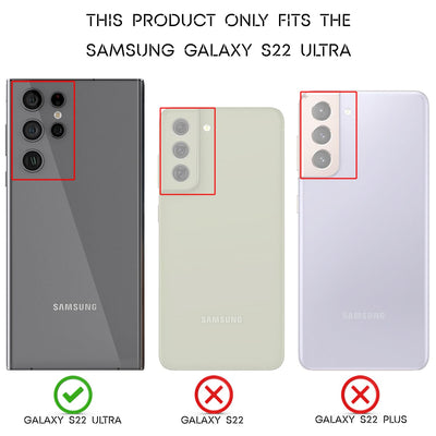 NALIA Leder-Optik Silikon Case für Samsung Galaxy S22 Ultra – Griffig & Matt – BARRON Handyhülle (Anti-Fingerprint, Stoßfest & Robust) – Marke aus Berlin Default Title NALIA Protective Hülle