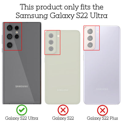 NALIA Glitzerhülle für Samsung Galaxy S22 Ultra – Funkelndes Silikon Case – DAZZLIN (Transparent & Stoßfest) – Marke aus Berlin Transparent NALIA Transparente Hülle